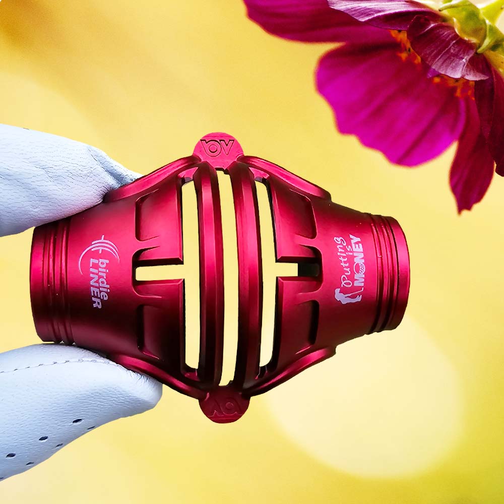 The reason for drawing three lines on a golf ball is ~?!