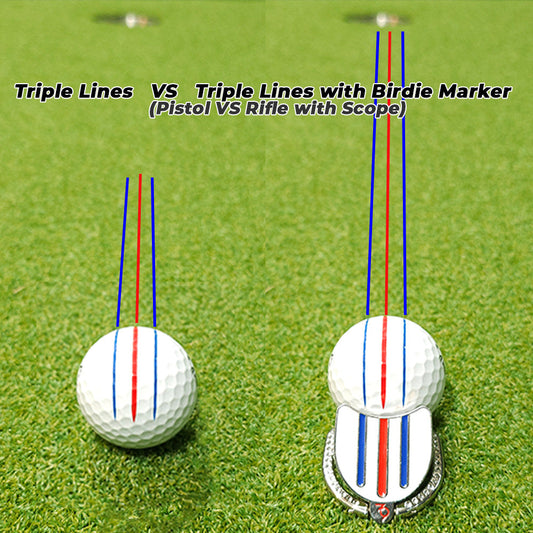 Win with Triple Lines! Birdie79 Black Liner & Birdie Marker