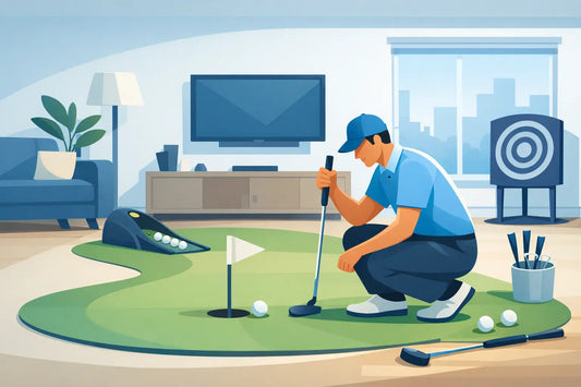 How to Practice Putting Indoors With Purpose