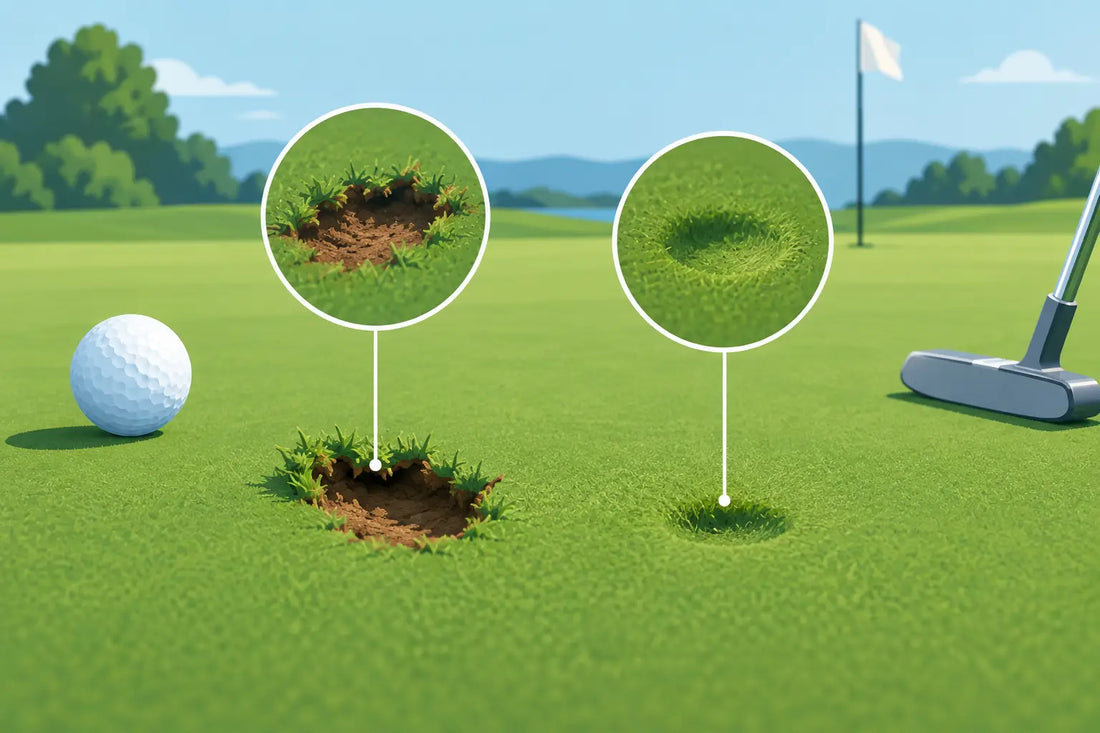 Divot vs. Ball Mark: What Should You Repair on the Green?
