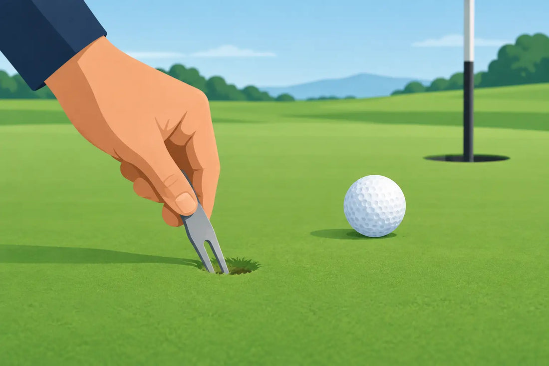 How to Repair Ball Marks for Better Putting