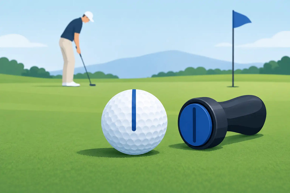 Golf Ball Stamp: A Simple Tool for Better Focus