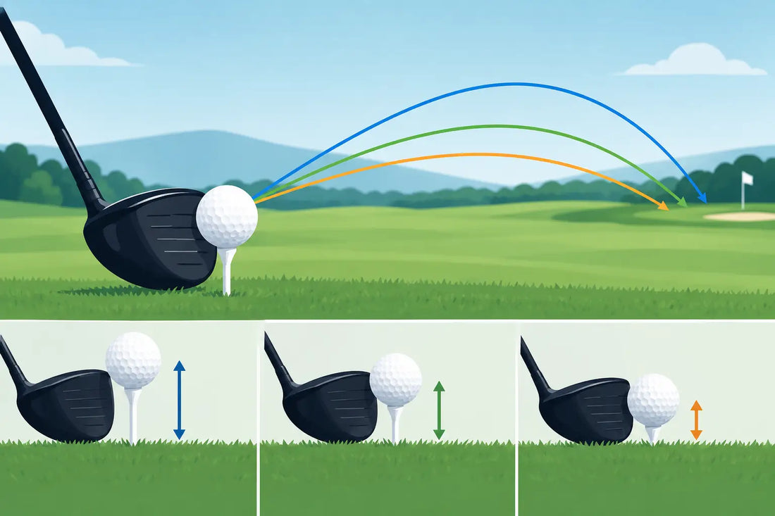 How Adjustable Tee Height Influences Launch and Distance