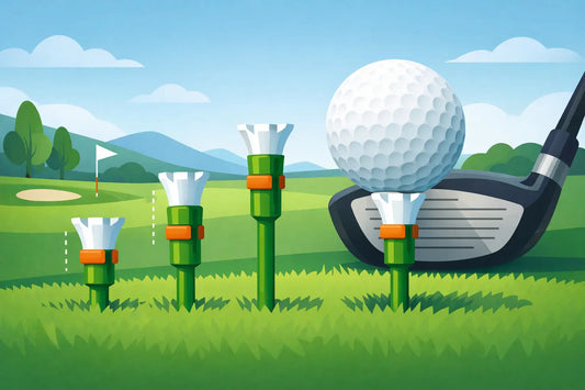 Height Adjustable Golf Tee for Consistent Drives