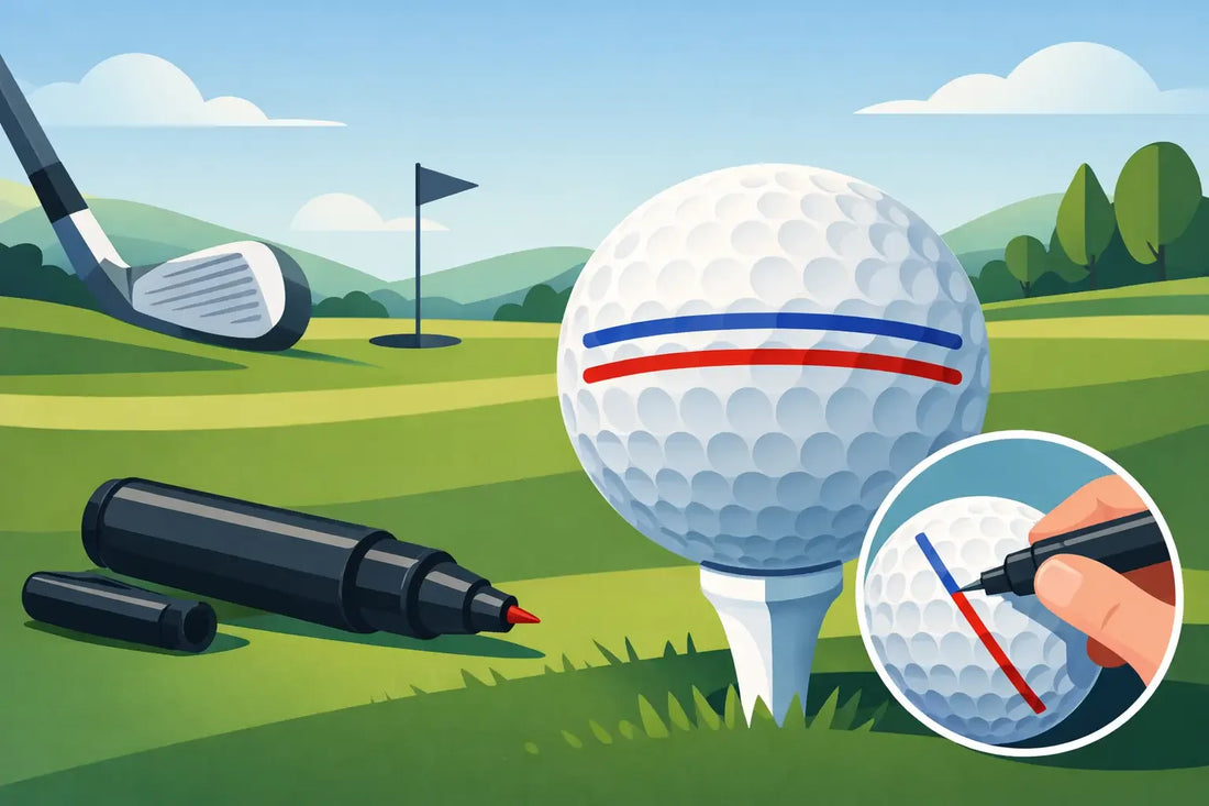 Why Drawing Lines on a Golf Ball Can Help