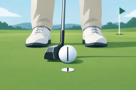 Golf Ball Marker Alignment: A Short-Putt Routine