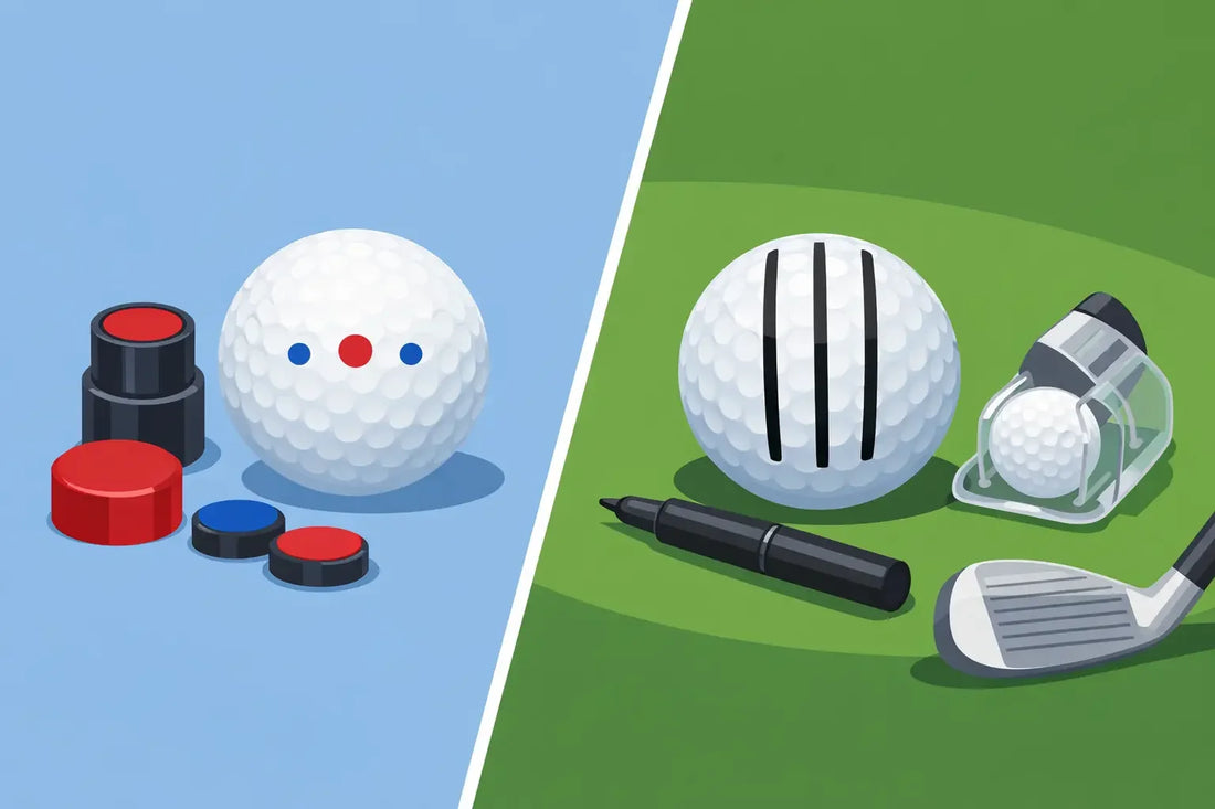 Golf Ball Stamps Versus Liners for Better Alignment