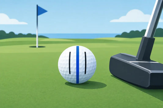 Golf Ball Marking Lines for Better Aim and Consistency