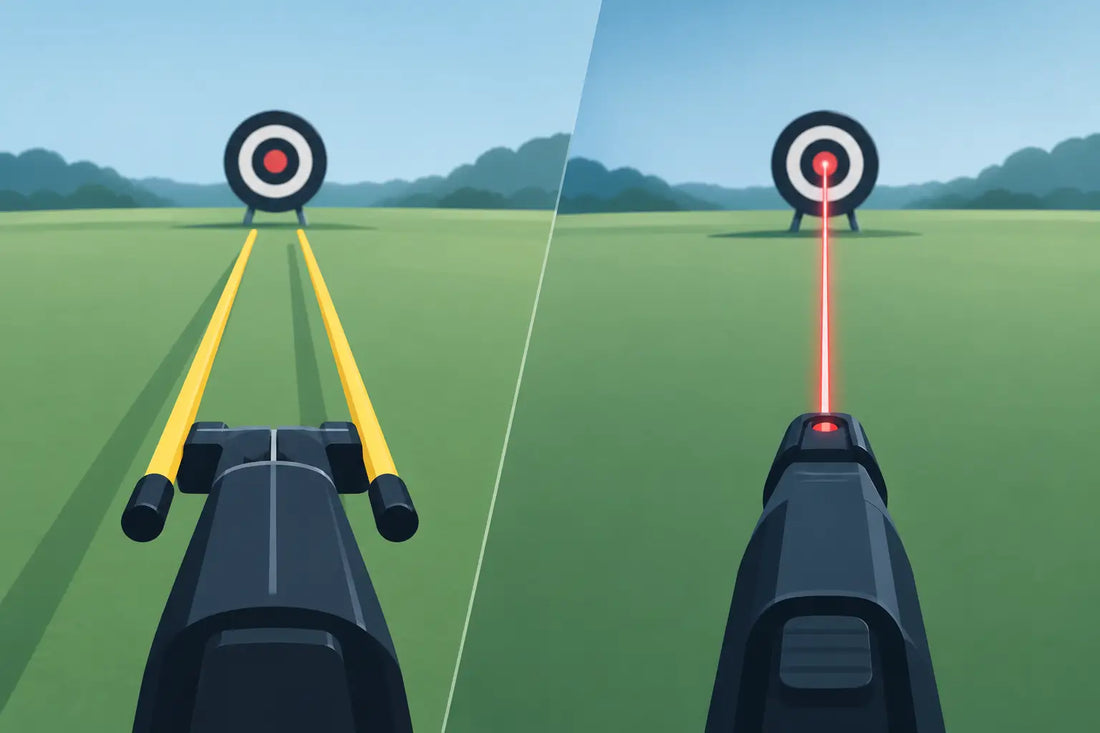 Alignment Sticks Versus Laser for Better Aim