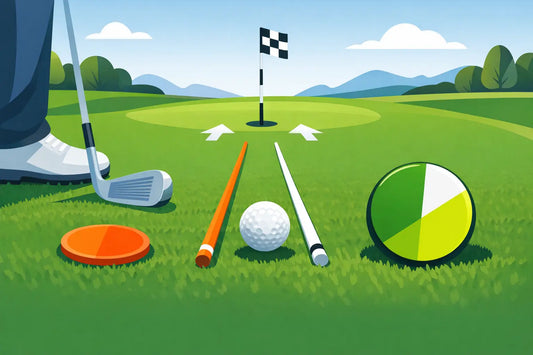 Visible Golf Markers That Help You Stay Aligned