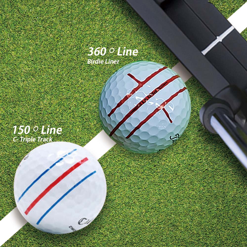 Birdie Golf Ball Liner[Burgundy]