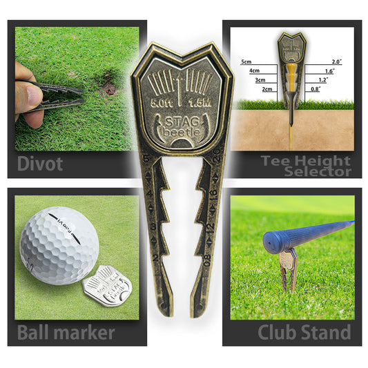 Stag Beetle 4-in-1 T-Bot Compact Golf Multi-Tool.