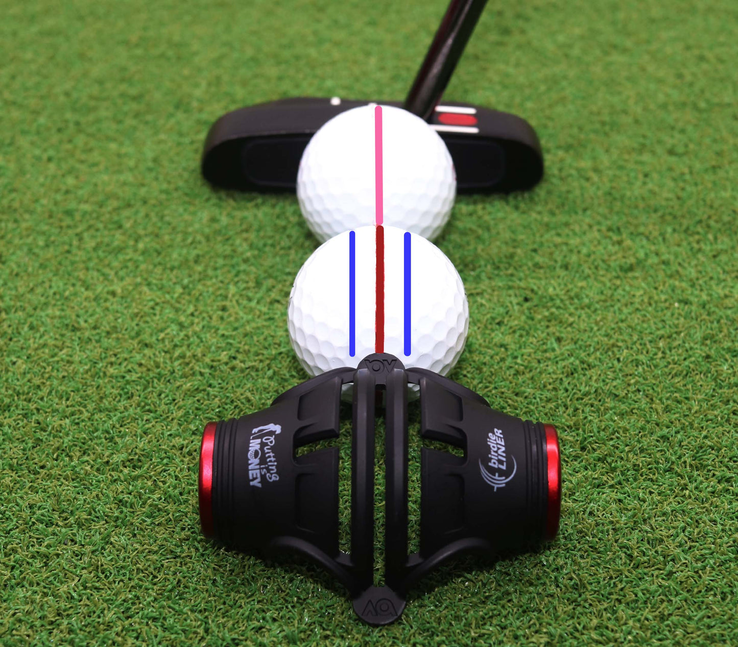 Birdie Golf Ball Liner[Black]