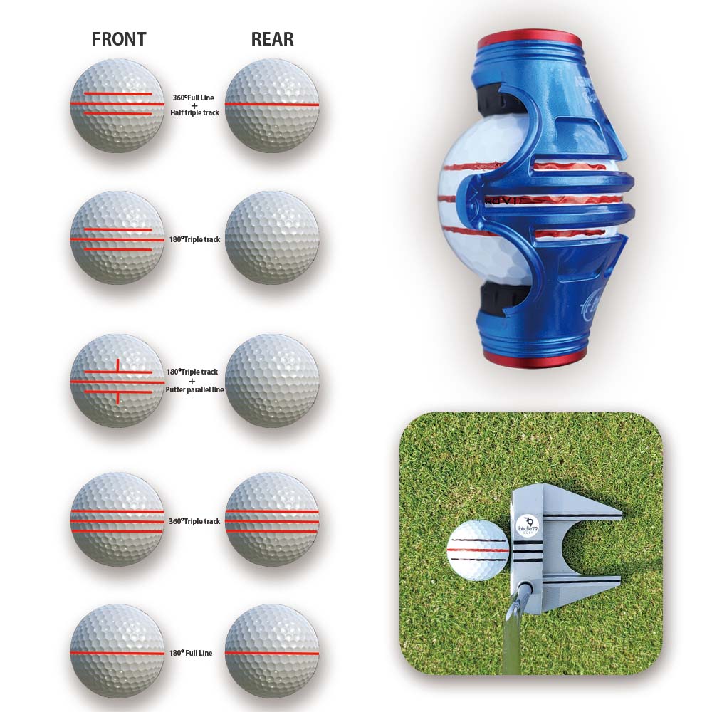 Birdie Golf Ball Liner[Blue]