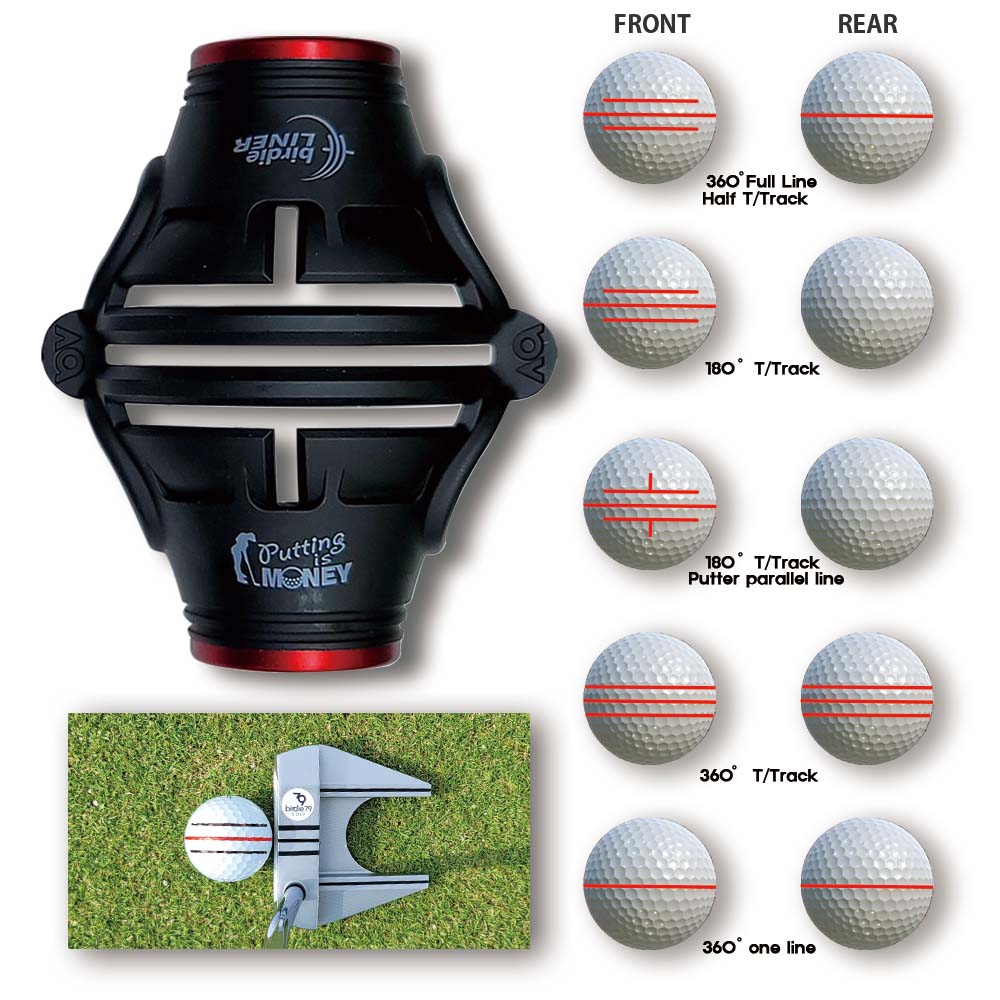 Birdie Golf Ball Liner[Black] – Birdie79