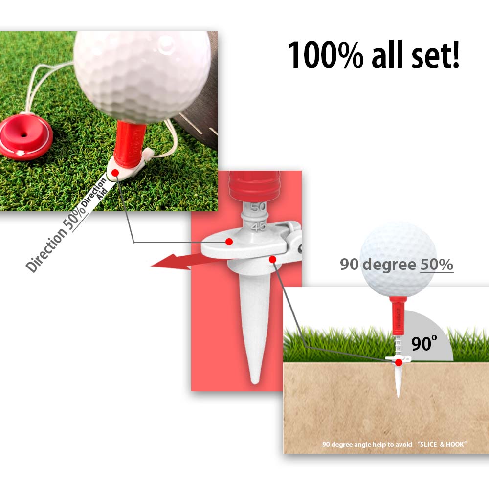 Magnetic Under Zero Golf Tee[4 Colors] – Birdie79